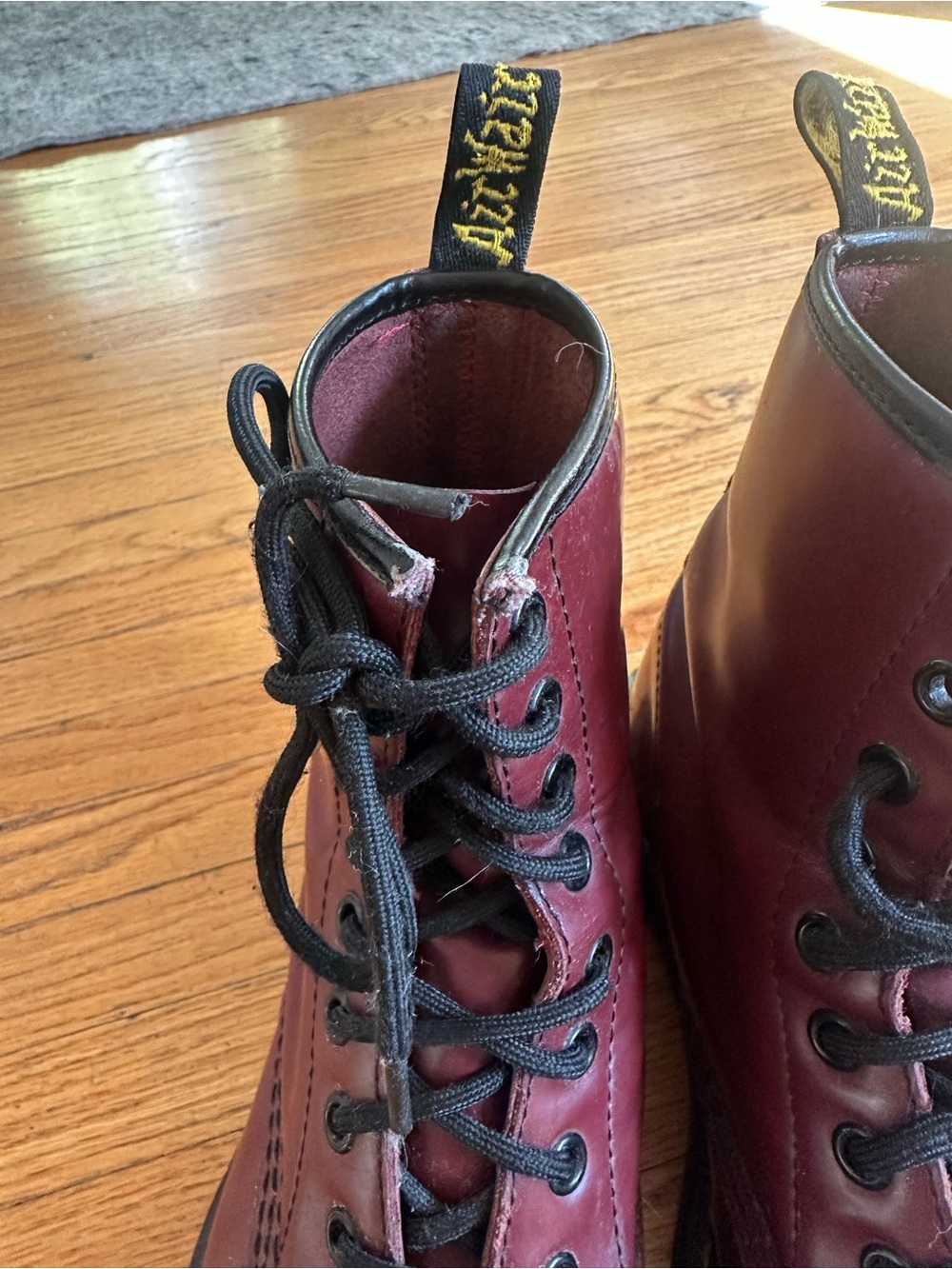 Dr. Martens Cherry Red 1460 boot UK 5 / US Men 6 / US Women 7 - Picture 5 of 10